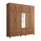 Guarda Roupas Casal 11 Portas 4 Gavetas Manchester Jatobá