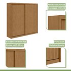 Guarda Roupas Casal 2 Portas 4 Gavetas Upper Yescasa