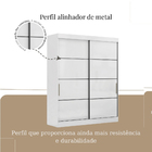 Guarda Roupas Casal 2 Portas De Correr 2 Gavetas Ruby Maxel