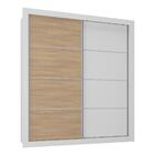 Guarda-roupas Casal 2 Portas De Correr 4 Gavetas Alasca Multi