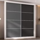 Guarda-roupas Casal 2 Portas De Correr 4 Gavetas Alasca Multi