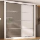 Guarda-roupas Casal 2 Portas De Correr 4 Gavetas Alasca Multi