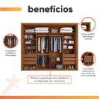 Guarda Roupas Casal 2 Portas De Correr 6 Gavetas Imperador Za