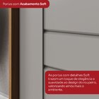 Guarda Roupas Casal 2 Portas Deslizantes 3 Gavetas Verg Natur