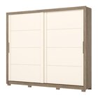 Guarda Roupas Casal 2 Portas Deslizantes 4 Gavetas Palace Rús