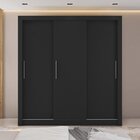 Guarda Roupas Casal 3 Portas De Correr 2 Gavetas Quito Espres