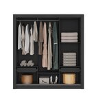 Guarda Roupas Casal 3 Portas De Correr 2 Gavetas Quito Espres