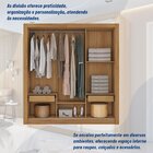 Guarda Roupas Casal 3 Portas De Correr 2 Gavetas Quito Espres