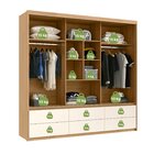 Guarda Roupas Casal 3 Portas De Correr 6 Gavetas Malca Camaru