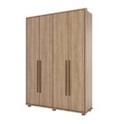 Guarda Roupas Casal 4 Portas 3 Gavetas Veles Jequitibá