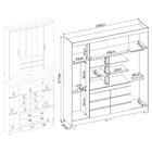 Guarda-roupas Casal 4 Portas 6 Gavetas E Espelhos Multimóveis