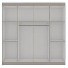 Guarda Roupas Casal 4 Portas Provençal 2 Gavetas Ele E Ela Eu