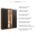 Guarda-roupas Casal 6 Portas 180cm Multimóveis Cr35262