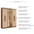 Guarda-roupas Casal 6 Portas 180cm Multimóveis Cr35262
