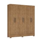Guarda-roupas Casal 6 Portas 2 Gavetas Multimóveis Cr35188