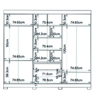 Guarda Roupas Casal 6 Portas 2 Gavetas Qatar Madeirado / Off