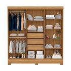 Guarda-roupas Casal 6 Portas 3 Gavetas Multimóveis Cr35194