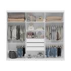 Guarda-roupas Casal 6 Portas 3 Gavetas Multimóveis Cr35195