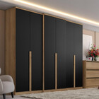 Guarda Roupas Casal 6 Portas 4 Gavetas Valência Thb