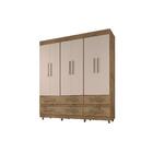 Guarda Roupas Casal 6 Portas 6 Gavetas E Pés 66020 Araplac