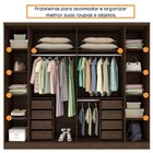 Guarda Roupas Casal 6 Portas 8 Gavetas Com Pés Portugal Espre