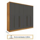 Guarda Roupas Casal 6 Portas 8 Gavetas Com Pés Portugal Espre