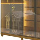 Guarda-roupas Casal 6 Portas Com 6 Portas Reflecta Com Pés E