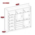 Guarda-roupas Casal 6 Portas E 4 Gavetas Multimóveis Cr35235