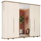 Guarda Roupas Casal 6 Portas E 6 Gavetas Tango Premium Ripado