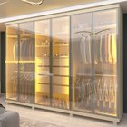 Guarda-roupas Casal 6 Portas Reflecta Com Pés E Led Absolut N