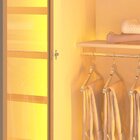 Guarda-roupas Casal 6 Portas Reflecta Com Pés E Led Absolut N