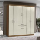 Guarda Roupas Casal 7 Portas 2 Gavetas Lisboa Aramóveis