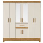 Guarda-roupas Casal 8 Portas 1 Gaveta Com Espelho Portugal Fr