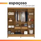 Guarda Roupas Casal 8 Portas 2 Gavetas Marajó Moval