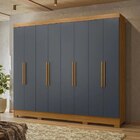 Guarda Roupas Casal 8 Portas 2 Gavetas Marajó Moval