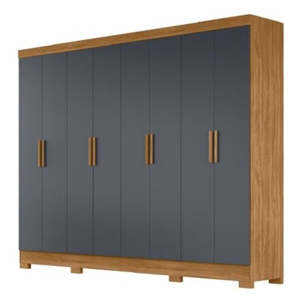 Guarda Roupas Casal 8 Portas 2 Gavetas Marajó Moval