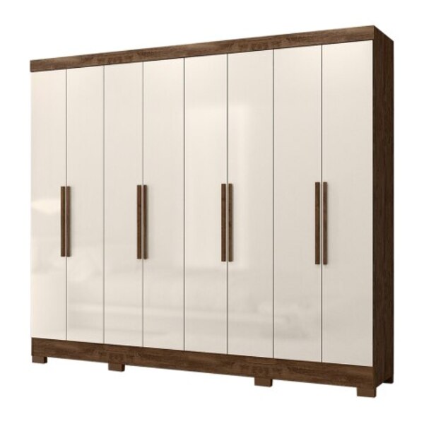 Guarda Roupas Casal 8 Portas 4 Gavetas Diplomata Moval Castan