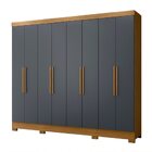 Guarda Roupas Casal 8 Portas 4 Gavetas Diplomata Moval Freijó