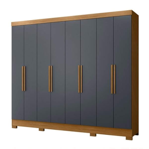 Guarda Roupas Casal 8 Portas 4 Gavetas Diplomata Moval Freijó