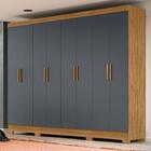 Guarda Roupas Casal 8 Portas 4 Gavetas Diplomata Moval Freijó