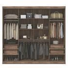 Guarda Roupas Casal 8 Portas Com Espelho Alan Atacama