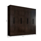 Guarda Roupas Casal 8 Portas E 4 Gavetas 1684 Araplac