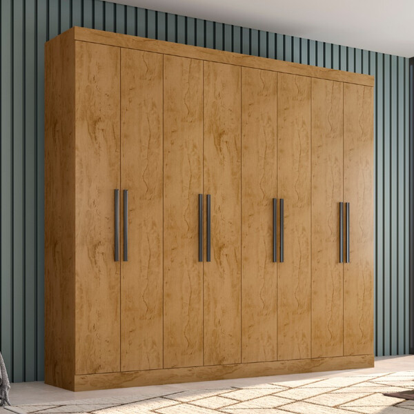 Guarda Roupas Casal 8 Portas E 4 Gavetas 1684 Araplac