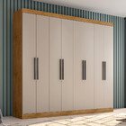 Guarda Roupas Casal 8 Portas E 4 Gavetas 1684 Araplac