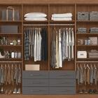 Guarda Roupas Casal 8 Portas Thomas Jatobá Grafite