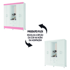 Guarda Roupas Casal Capela Com Espelho 4 Portas 2 Gavetas Mob