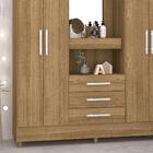 Guarda Roupas Casal Capelinha 03 Gavetas 10061 Nature Vlr