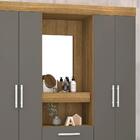 Guarda Roupas Casal Capelinha 03 Gavetas 10061 Nature Vlr