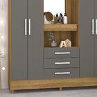 Guarda Roupas Casal Capelinha 03 Gavetas 10061 Nature Vlr