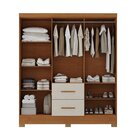 Guarda Roupas Casal Com 2 Gavetas E 6 Portas Primordial Max C